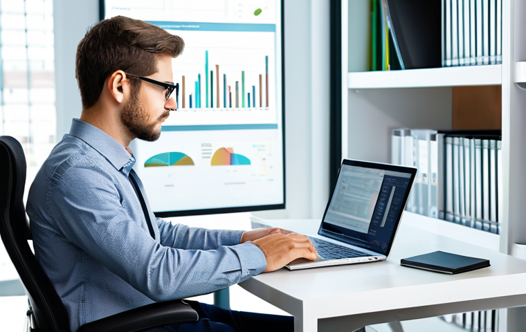 부업 선택에서의 심리적 요인 분석 - Overcoming "Shiny Object Syndrome"**

"A determined individual in a bright, modern home office, full...