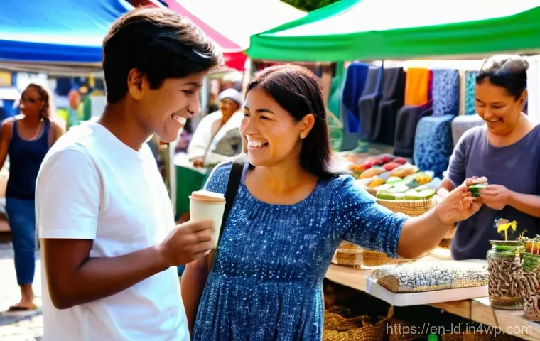 부업의 사회적 책임과 윤리적 고려 - **Prompt:** A mindful entrepreneur is carefully packaging handmade, eco-friendly products in a well-...