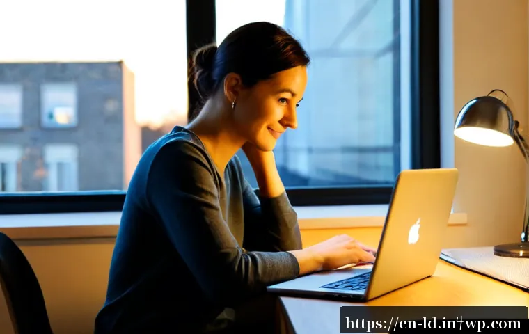 Home 17 부업 성공을 위한 고객 이해도 높이기 - Photorealistic home office scene of a friendly freelance consultant studying customer feedback on a ...